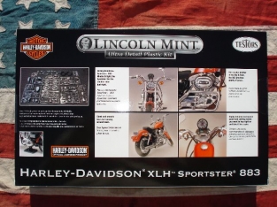 TT7203  Harley-Davidson XLH Sportster 883 motor 1:9 Testors